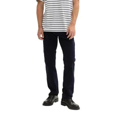 Abbildung von TOM Tailor Marvin Straight Stoffhose, Herren, Größe: 32x32, Sky captain blue