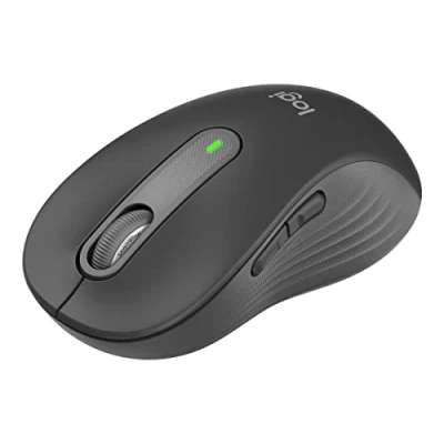 Abbildung von Logitech Signature M650 L for Business kabellose Maus, für große Hände, Logi Bolt, Bluetooth, SmartWheel Graphit
