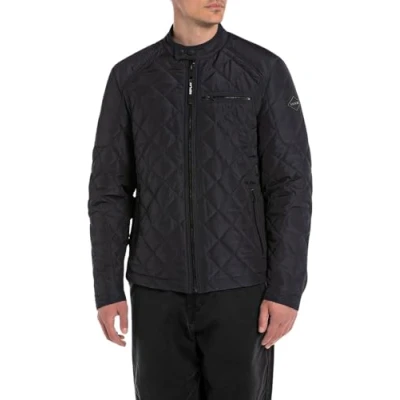 Abbildung von Replay Jacket Übergangsjacke, Herren, Größe: XXL, Deep blue