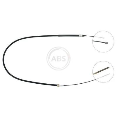 Abbildung von A.B.S. K10021 Handbremsseil 1594 VOLKSWAGEN: Polo II Coupe, Hatchback