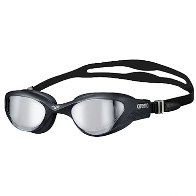 Abbildung von Arena THE One Mirror Schwimmbrille, Größe: Size, Silber
