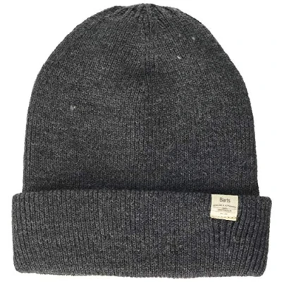 Abbildung von Barts Jungen Kinabalu Beanie Kids Baskenmütze, Grau (Dark Heather 0019), 53/55 (Herstellergröße: 53 55)