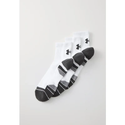 Abbildung von Under Armour Performance Tech Quarter Tennissocken Weiß, Größe 47.5 50.5