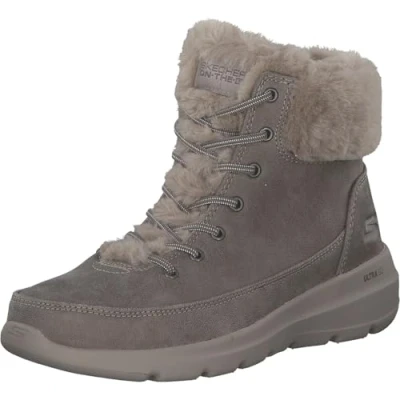Abbildung von Skechers Damen Glacial Ultra Stiefelette, Taupe, 36 EU
