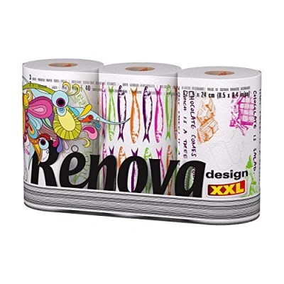 Abbildung von Renova Design Paper Kitchen Towels XXL, 3 Rolls