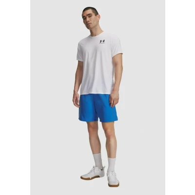 Abbildung von Under Armour TECH Wordmark Kurze Sporthose, Herren, Größe: XXL, Blue atlantis
