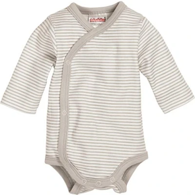 Abbildung von Playshoes Unisex Kinder Wickelbody Ringel 800103, 2 Natur, 44