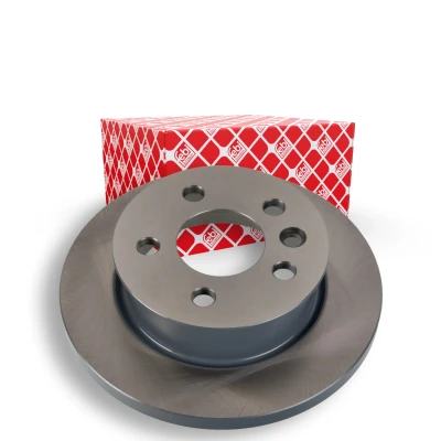 Abbildung von FEBI BILSTEIN 06547 Bremsscheibe Vorderachse 260 16 5 112 voll beschichtet VOLKSWAGEN: Transporter 4 Bus,