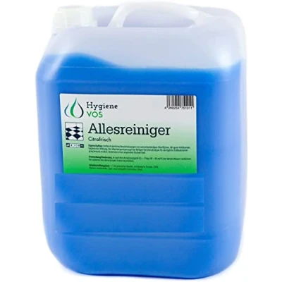 Abbildung von 10 Liter Hygiene VOS Allesreiniger Citrofrisch fettlösender Fußbodenbodenreiniger mit frischem Duft