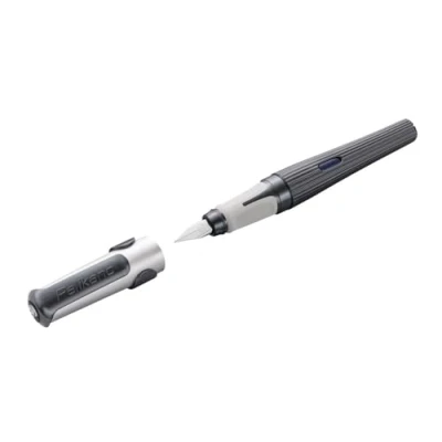Abbildung von Pelikan Füller Pelikano structure für Rechtshänder, Grey, Feder M, 824507