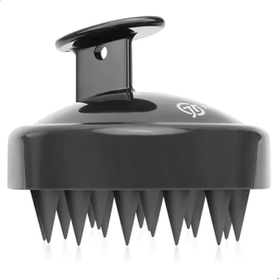 Abbildung von FReatech Shampoo Haarbürste für Peeling und Kopfmassage, [Nass &amp; Trocken] Kopfhaut Massagebürste, Silikonkamm Pflege Haarwurzel, Healthy Head ohne Schuppen, Stimuliert das Haarwachstum, Schwarz