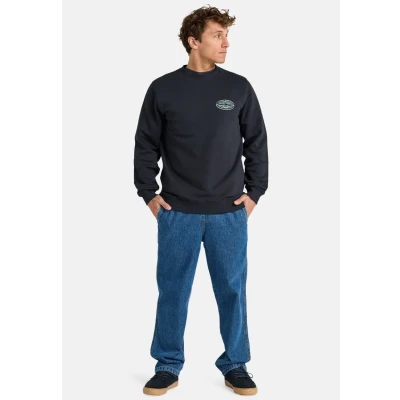 Abbildung von Billabong Foundation Sweatshirt, Herren, Größe: Large, Black