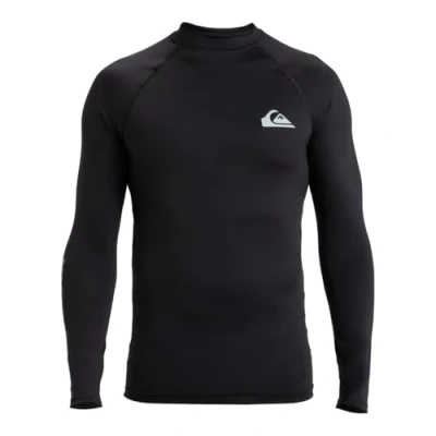 Abbildung von Quiksilver Everyday UPF50 Surfshirt, Herren, Größe: XL, Black