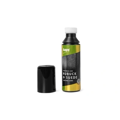 Abbildung von Kaps Professional Wildlederpflege Nubuck &amp; Suede Pflege und Farbauffrischer für Wildleder, Nubukleder Velourleder 75 ml Hellbraun 129