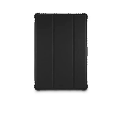 Abbildung von Hama Tablet Hülle für Samsung Galaxy Tab S7 FE/S7+/S8+/S9+/S9 FE+ 12,4“ (robuste Schutzhülle mit Stand zum Klappen, Shock Protection, Schutz vor Stößen, Stiftfach) schwarz