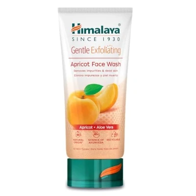 Abbildung von Himalaya Gentle Exfoliating Apricot Scrub Polishes impurities for Clean skin Moisturizes, relieves and brightens Suitable all types 75ml