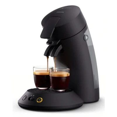 Abbildung von Philips SENSEO Original Plus Pod Kaffeemaschine, Intensitätswähler, Aroma Booster Technologie, Schwarz (CSA210/61)