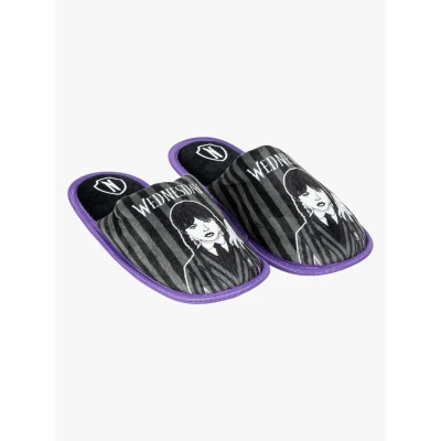 Abbildung von CERDÁ LIFE&#039;S LITTLE MOMENTS Unisex Kinder Zapatillas De Casa Abierta Wednesday Hausschuh, Schwarz, 36/37 EU