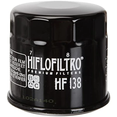 Abbildung von HIFLO Ölfilter HF138 Suzuki, schwarz