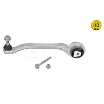 Abbildung von MEYLE 116 050 0065/HD Querlenker Quality mit Zubehör Gummilager hinten, unten, Vorderachse links Aluminium AUDI: A8 D3