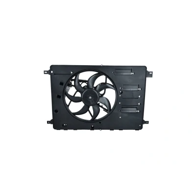 Abbildung von NRF 47626 Lüfter 370 12 280 mit Kühlerlüfterrahmen (Zarge) Steuergerät FORD: Galaxy Mk2 MPV, S Max Mk1, KUGA 1