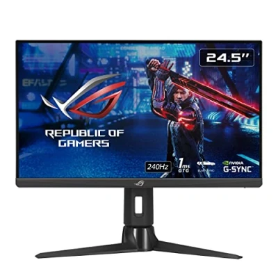 Abbildung von ASUS ROG Strix XG259CM 24,5 Zoll Full HD Gaming Monitor 240 Hz, 1ms GtG, G Sync kompatibel, DisplayHDR 400 Fast IPS Panel, 16:9, 1920x1080, DisplayPort, HDMI, USB C, ergonomisch