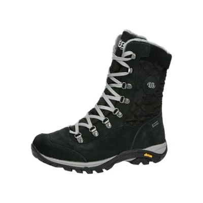 Abbildung von Brütting Damen Fenella Schneestiefel, schwarz/grau, 37 EU