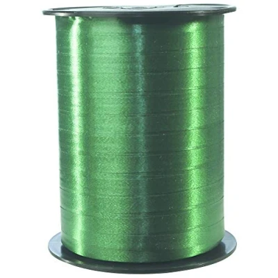 Abbildung von Clairefontaine 601774C Spule Geschenkband glatt (500 m x 7 mm, ideal für Bastelprojekte und Geschenke) 1 Stück dunkelgrün