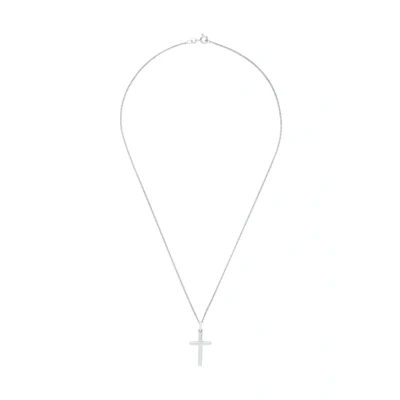 Abbildung von amor Cross Halskette, Größe: 45, Silber
