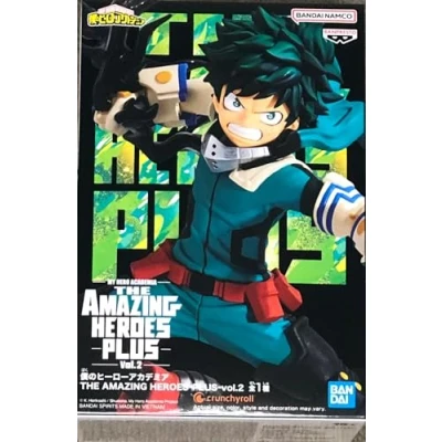 Abbildung von Banpresto Statue Izuku Midoriya Mächte Einer Für Alle 13cm