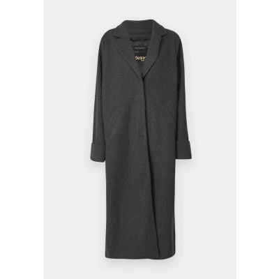 Abbildung von Noisy May Nmcaddy LONG Klassischer Mantel, Damen, Größe: Large, Dark grey