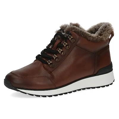 Abbildung von Caprice Sneaker high, Damen, Größe: 38, Cognac nappa Schuhe