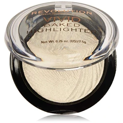 Abbildung von MAKEUP REVOLUTION Vivid Baked Highlighter,Gold(Golden Lights),7.5g