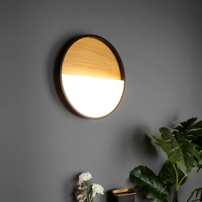 Abbildung von ECO LIGHT LED Wandleuchte »VISTA«. fest integriert, Ø 40,00 cm