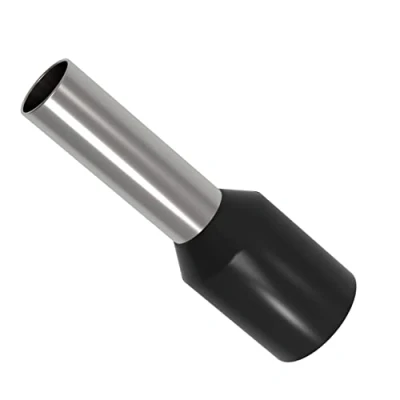 Abbildung von AUPROTEC Aderendhülsen von 0,34 50 mm² isoliert 10 1000 Stück Auswahl: (100 Stück, 6.0 schwarz)