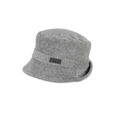 Abbildung von Sterntaler Baby Unisex Hut Fischerhut Frottee Hut, Kopfbedeckung Sommer, Sommerhut aus Baumwolle rauchgrau, 49