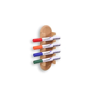 Abbildung von Legamaster 7 122025 WOODEN Markerhalter für Whiteboards, magnetisch