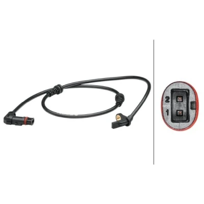 Abbildung von HELLA 6PU 012 679 361 ABS Sensor aktiver 2 760 MERCEDES BENZ: C Class Saloon, T modell, GLK