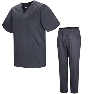 Abbildung von MISEMIYA Unisex Schrubb Set Medizinische Uniform mit Oberteil und Hose ref.8178 5XL, Grau 21
