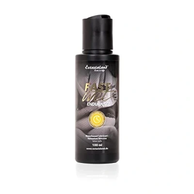Abbildung von Fastwet® Endurance wasserbasiertes Gleitgel 100ml extra long glide Gleitmittel &amp; Massageöl 2in1 Gel auf Wasserbasis