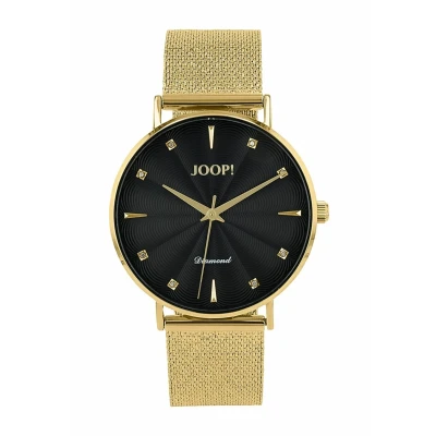 Abbildung von JOOP! Quarzuhr, Armbanduhr, Damenuhr, Edelstahlarmband, analog, Diamant