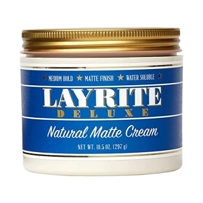 Abbildung von Layrite Natürliche Mattcreme 297g Mittlerer Halt Wasserlöslich Mattes Finish