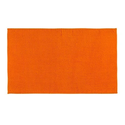 Abbildung von Gözze Anti Rutsch Badematte, Superweich, 100% Mikrofaser, 50 x 70 cm Orange