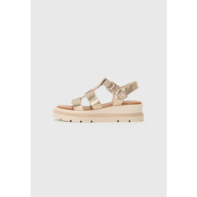 Abbildung von Tamaris Sandalette Damen Bequem metallic,EU 38