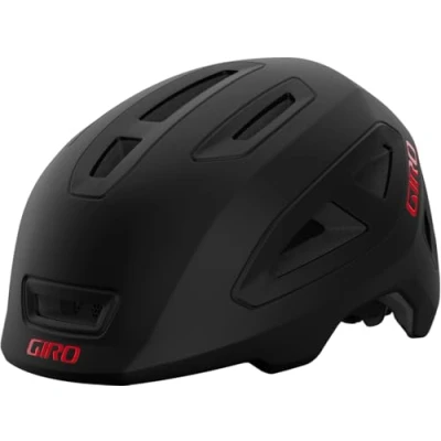 Abbildung von Giro Unisex Jugend Scamp II Helme, Matte Black/red, S