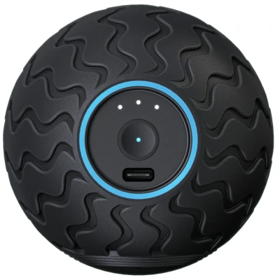 Abbildung von WaveSolo der Wave Serie Bluetooth® fähiges Massagegerät für Sportler Handlicher Vibrationstherapie Ball mit QuietRoll Technology™ + 3 anpassbare Vibrationsfrequenzen in Therabody App