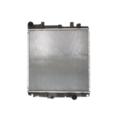 Abbildung von NRF 53893 Kühler, Motorkühlung Aluminium 580 569 33 ohne Rahmen Kühlrippen gelötet