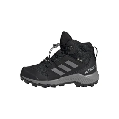 Abbildung von adidas Performance Terrex MID GTX Unisex Hikingschuh für Kinder, Größe: 28.5, core black grey three Kunststoff/textil