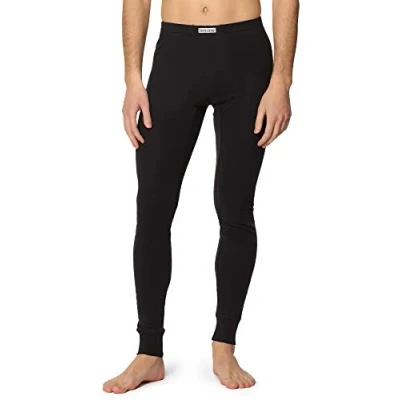 Abbildung von Timone Herren Lange Unterhose TI30 127 (Schwarz, XL)