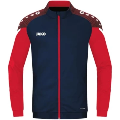 Abbildung von JAKO Kinder Polyesterjacke Performance, Marine/Rot, 116